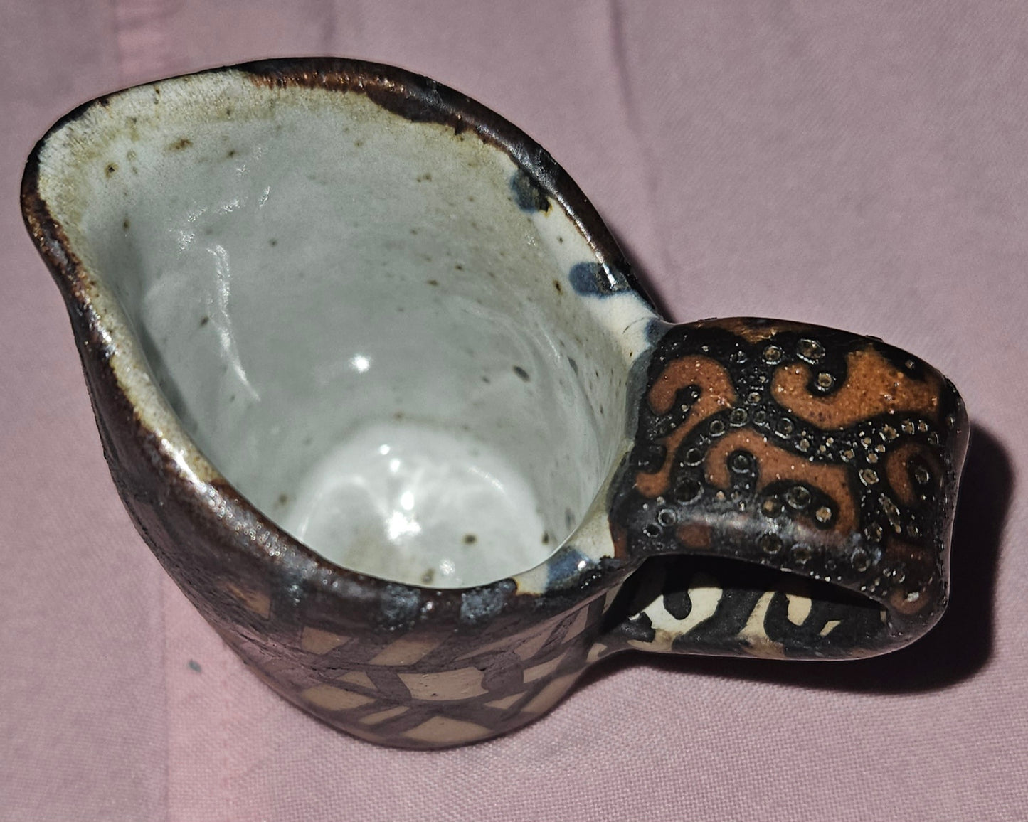 Small Geometric Creamer