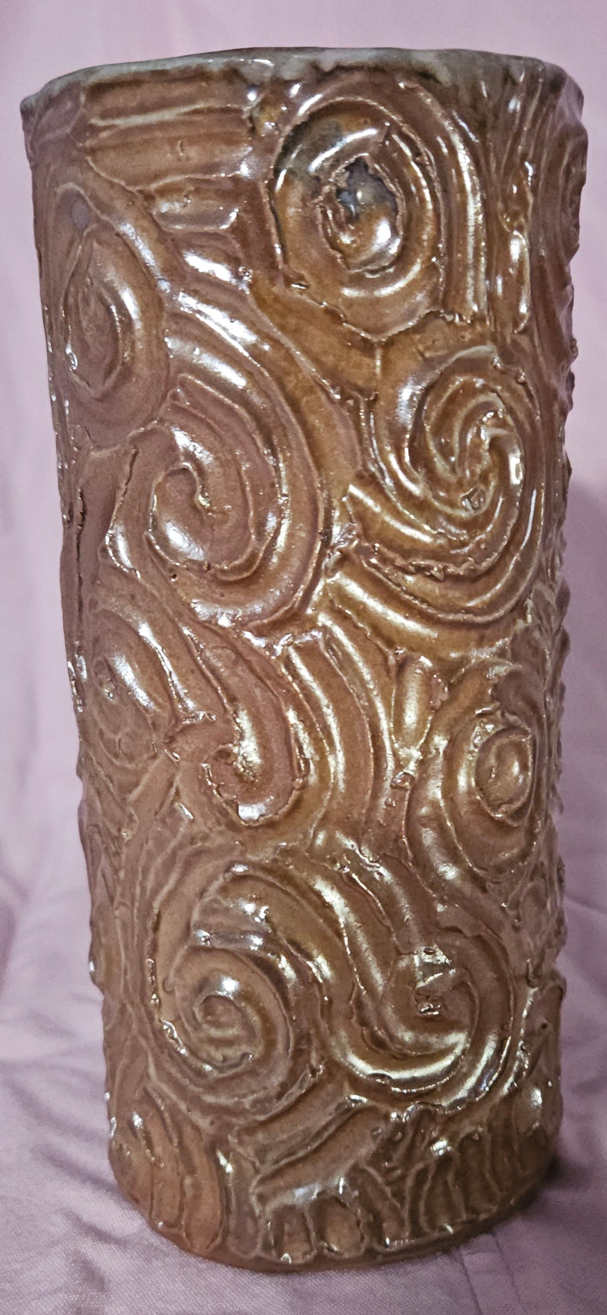 Tall Patterned Soda Tumbler
