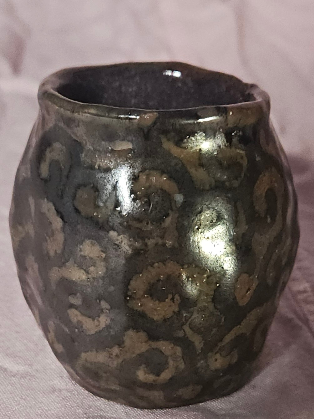 Small & Stout Pattern Cup Purple