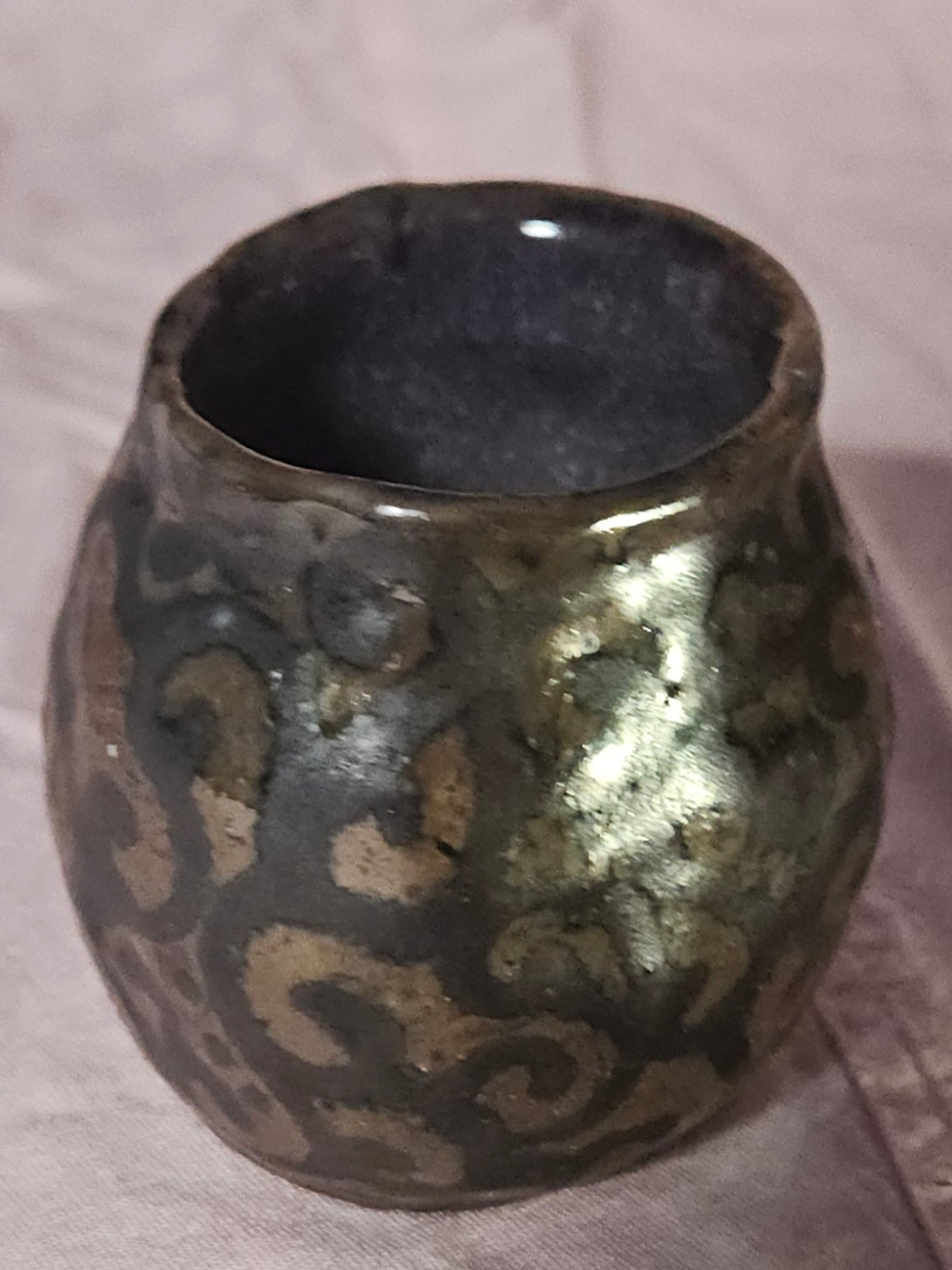Small & Stout Pattern Cup Purple
