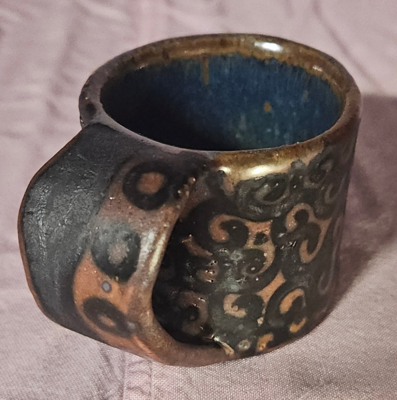 Espresso Soda Cup Pattern/Purple