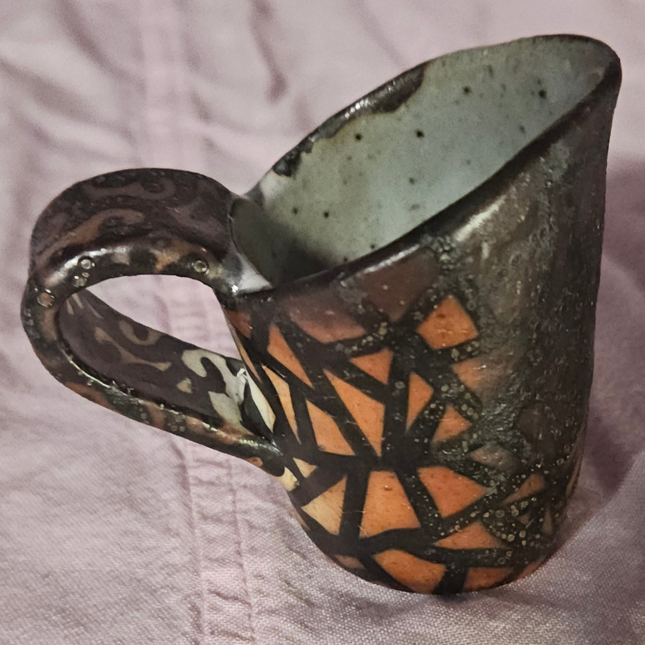 Small Geometric Creamer