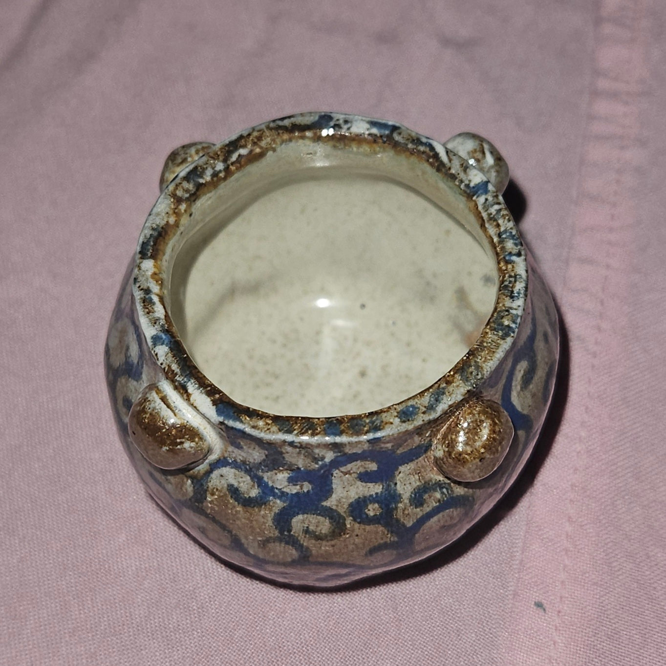 Small & Stout Pattern Cup Blue