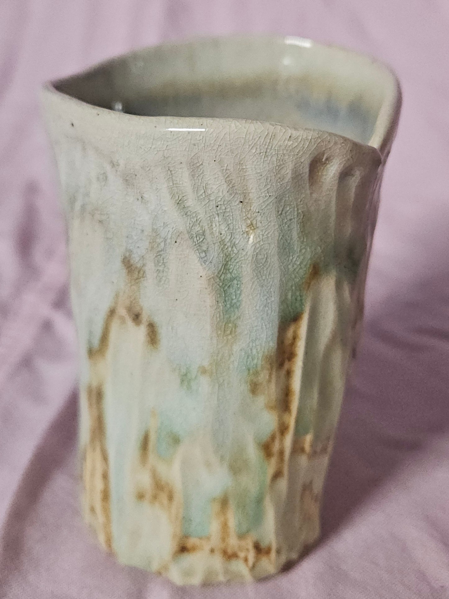 Small Carved Soda Cup