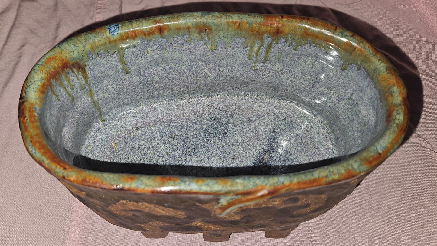 Cross Beam Vase Oval