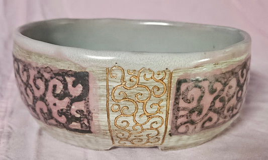 Oval Pattern Bowl