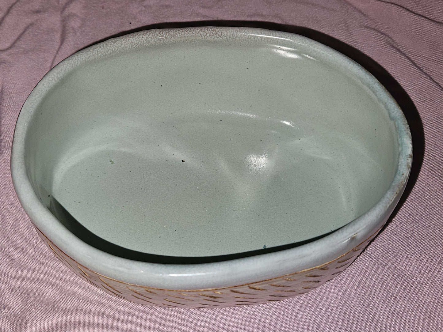 Oval Scratch Bowl