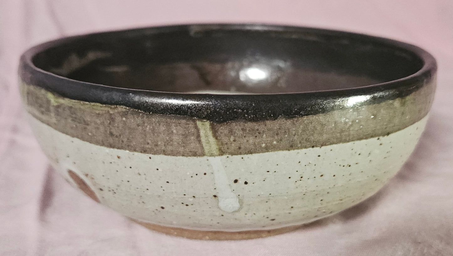Stripey Thrown Bowl