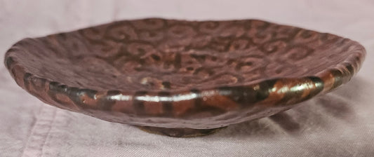 Small Orange Pattern Dish