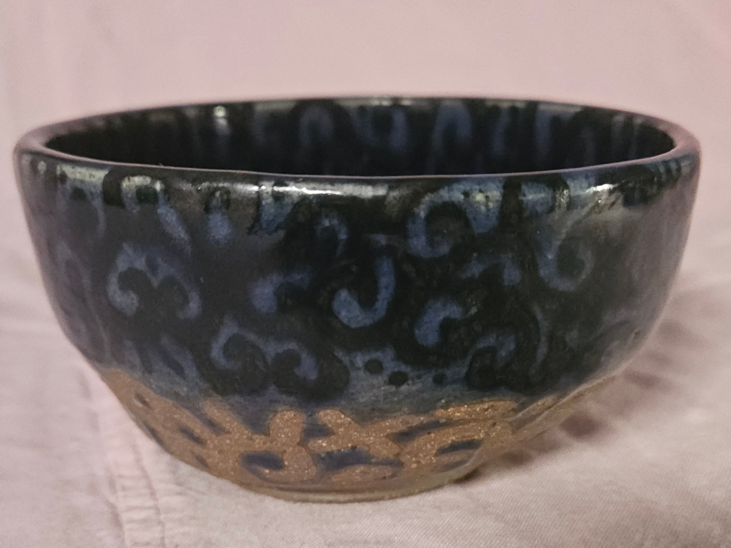 Small Pattern Bowl Blue